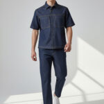 Overshirt Vittorio 300-26-FLAVIO BLUE