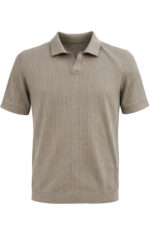 Πλεκτή μπλούζα Vittorio 700-26-003 BEIGE - Image 5