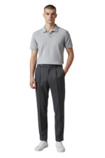 Πλεκτή μπλούζα Vittorio 700-26-003 GREY - Image 2