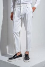 Παντέλονι Vittorio 500-26-MACERINO WHITE
