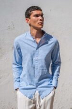 Πουκάμισο Vittorio 800-25-602 BLUE