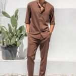 Overshirt Vittorio 300-25-SANTO BROWN