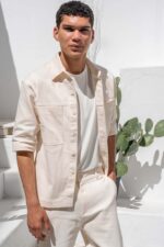 Overshirt Vittorio 300-26-ETTORE OFF WHITE