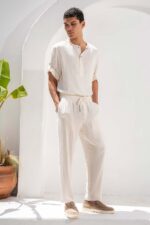 Overshirt Vittorio 200-26-TOSCANI OFF WHITE