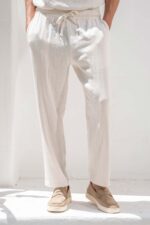 Παντελόνι Vittorio 500-26-TOSCANI OFF WHITE
