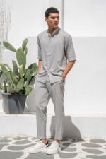 Overshirt Vittorio 300-25-SANTO GREY - Image 8