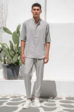 Overshirt Vittorio 300-25-SANTO GREY - Image 7