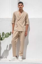 Overshirt Vittorio 300-26-BENALIO BEIGE - Image 2