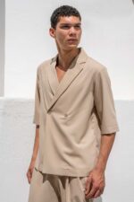 Overshirt Vittorio 300-26-BENALIO BEIGE - Image 3