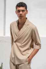 Overshirt Vittorio 300-26-BENALIO BEIGE - Image 5