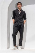 Overshirt Vittorio 300-26-BENALIO BLACK - Image 5