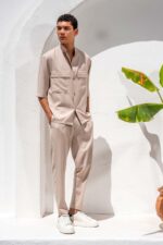 Overshirt Vittorio 300-26-BOSA BEIGE - Image 5