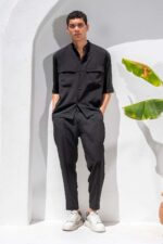 Overshirt Vittorio 300-26-BOSA BLACK - Image 2