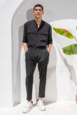Overshirt Vittorio 300-26-BOSA BLACK - Image 5