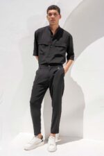 Overshirt Vittorio 300-26-BOSA BLACK - Image 6
