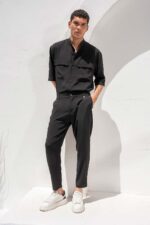 Overshirt Vittorio 300-26-BOSA BLACK - Image 7