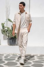 Overshirt Vittorio 300-26-ETTORE OFF WHITE - Image 3