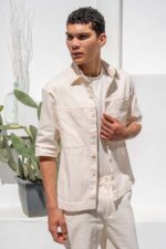 Overshirt Vittorio 300-26-ETTORE OFF WHITE - Image 2