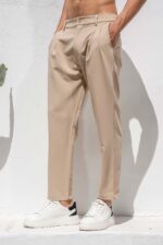 Παντελόνι Vittorio 500-26-BENALIO BEIGE - Image 2