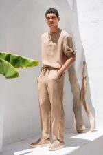 Παντελόνι Vittorio 500-26-TOSCANI CAMEL - Image 2