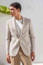 Σακάκι Vittorio 900-26-CESARE BEIGE - Image 3