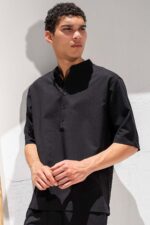 Πουκαμίσα Vittorio 300-26-MARE BLACK