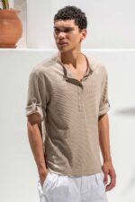 Μπλούζα Vittorio 200-26-010 KHAKI
