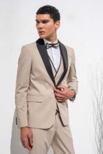 Κοστούμι Vittorio 100-26-SMOKIN-2 BEIGE - Image 4