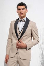 Κοστούμι Vittorio 100-26-SMOKIN-2 BEIGE - Image 5