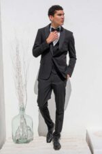 Κοστούμι Vittorio 100-26-SMOKIN-2 BLACK - Image 8