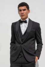 Κοστούμι Vittorio 100-26-SMOKIN-2 BLACK - Image 9