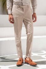 Παντελόνι Vittorio 500-26-DIVERSO-AR BEIGE - Image 3