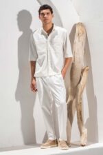 Παντελόνι Vittorio 500-26-MILANO OFF WHITE - Image 2