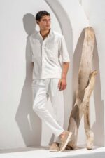 Πουκάμισο Vittorio 300-26-MILANO OFF WHITE - Image 3