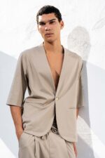 Overshirt Vittorio 300-26-JENOA BEIGE