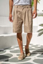 Βερμούδα Vittorio 500-26-RODIO BEIGE