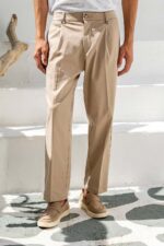 Παντελόνι Vittorio 500-26-BIANCO-BEIGE