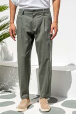Παντελόνι Vittorio 500-26-BIANCO-OLIVE