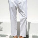 Παντελόνι Vittorio 500-26-BIANCO-WHITE