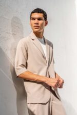 Overshirt Vittorio 300-26-ANGELO L.BEIGE - Image 5