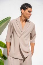 Overshirt Vittorio 300-26-BENALIO L.BEIGE - Image 4