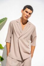 Overshirt Vittorio 300-26-BENALIO L.BEIGE - Image 5