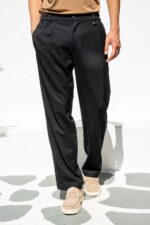 Παντελόνι Straight Fit Vittorio 500-24-Piro Black - Image 4