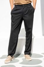 Παντελόνι Straight Fit Vittorio 500-24-Piro Black - Image 5