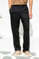 Παντελόνι Straight Fit Vittorio 500-24-Piro Black