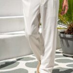 Παντελόνι Straight Fit Vittorio 500-24-Piro OFF WHITE
