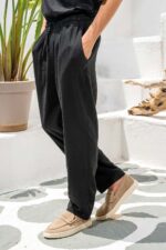 Παντελόνι Vittorio 500-26-BALI BLACK - Image 6