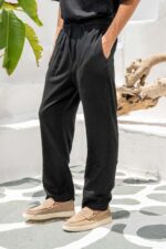 Παντελόνι Vittorio 500-26-BALI BLACK - Image 3
