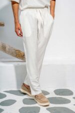 Παντελόνι Vittorio 500-26-BALI WHITE - Image 3