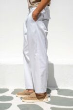 Παντελόνι Vittorio 500-26-BIANCO-WHITE - Image 3